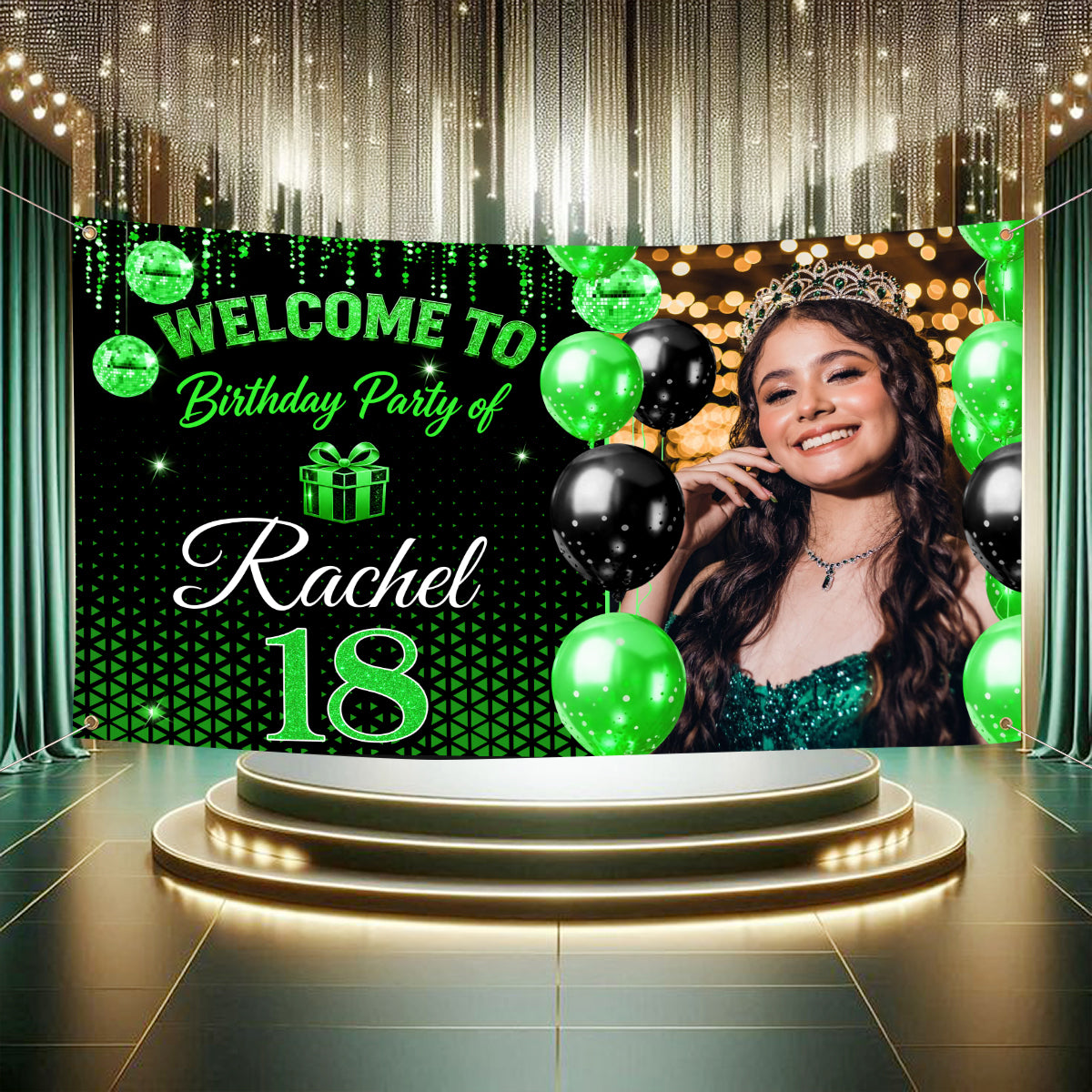 Welcome To Birthday Party Minimalism Birthday Banner