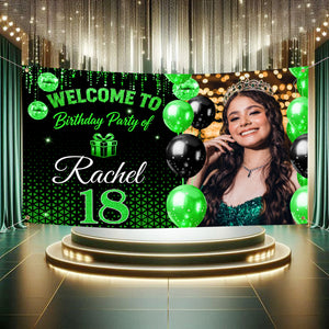 Welcome To Birthday Party Minimalism Birthday Banner