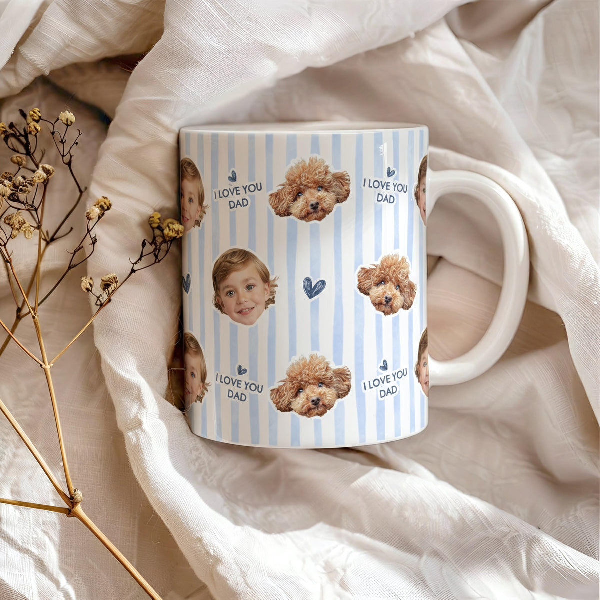 Personalized Photo Mug, Mother's Day Mug, Baby Face Cup, Custom Baby Mug, Grandma Gift, Grandpa Gift, Custom Picture Mug, Custom Coffee Mug