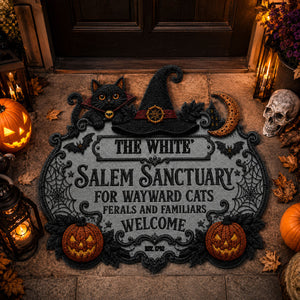 Salem Sanctuary For Wayward Cats Ferals - Personalized Custom Shaped Doormat
