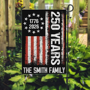 Liberty Lives In Our Home - Personalized Garden Flag - 4th Of July Gift, Independence Day Home Decoration