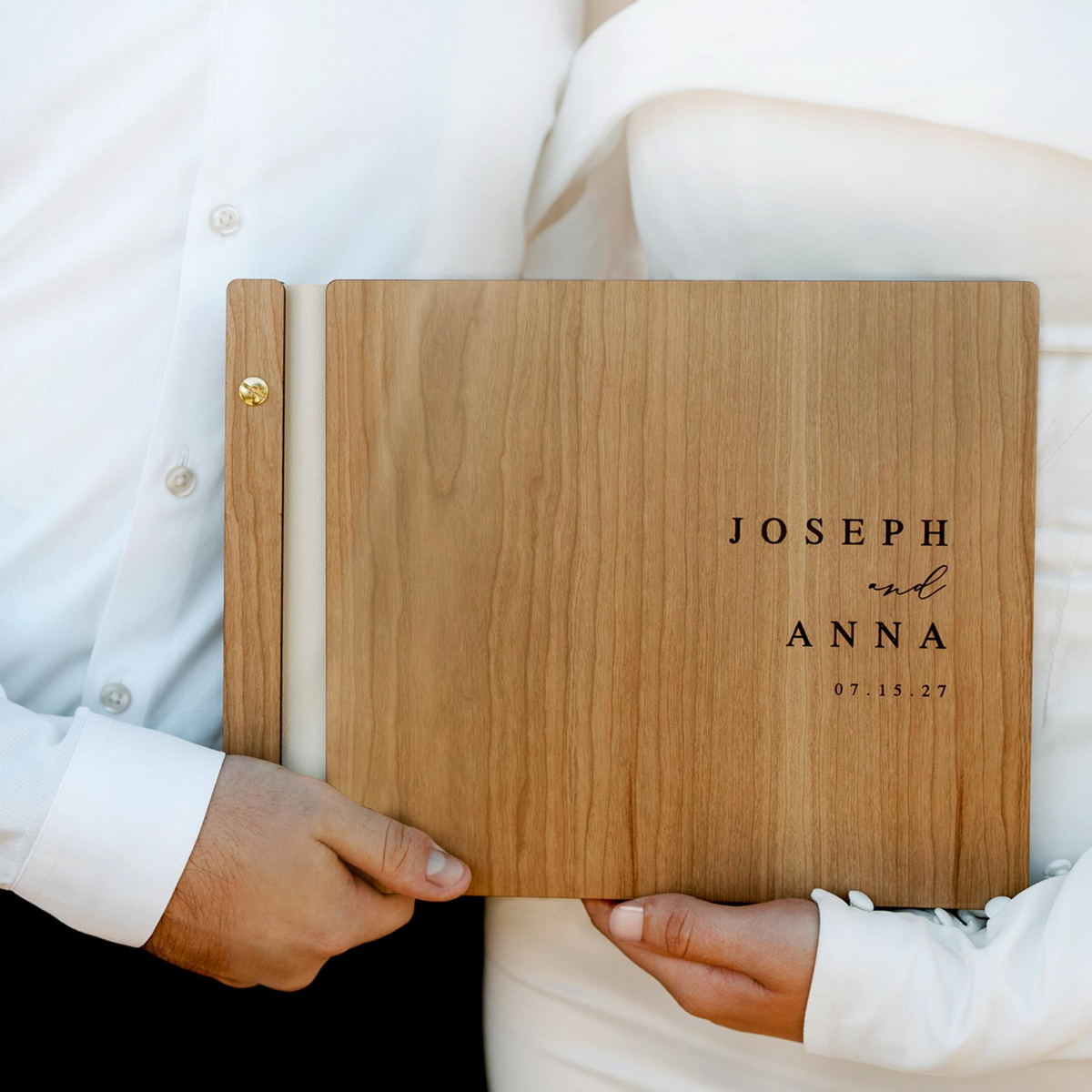 Elegant Wedding Guest Book Instant Photo Booth Album, Wedding Gift, Anniversary Gift