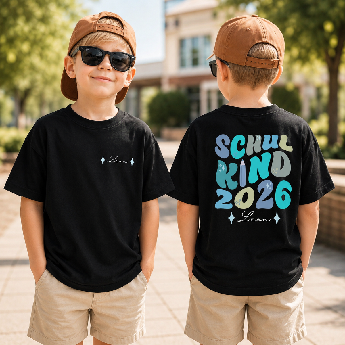 Schoolchild 2026 T-Shirt, Personalized, Shirt with Name & Year, Schoolchild 2026, Gift Idea for Schoolchildren, Back to School Gift