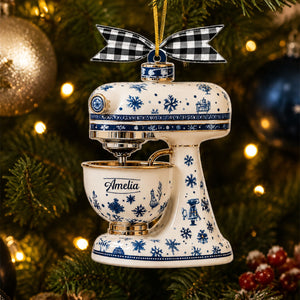 Baking Mixer - Personalized Acrylic Ornament, Christmas Gift For Bakers, Cooking Lovers
