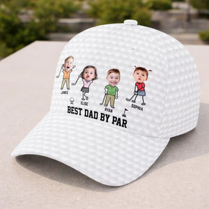 Dad Born To Play Golf - Personalized Classic Cap - Gift For Golf Dad, Grandpa, Father's Day
