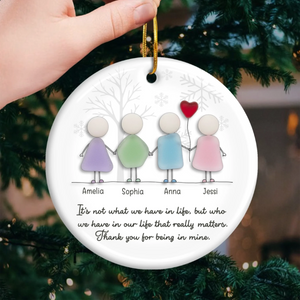 You Tide Of Our Friendship - Personalized Ornament - Christmas Gift For Friends, Besties
