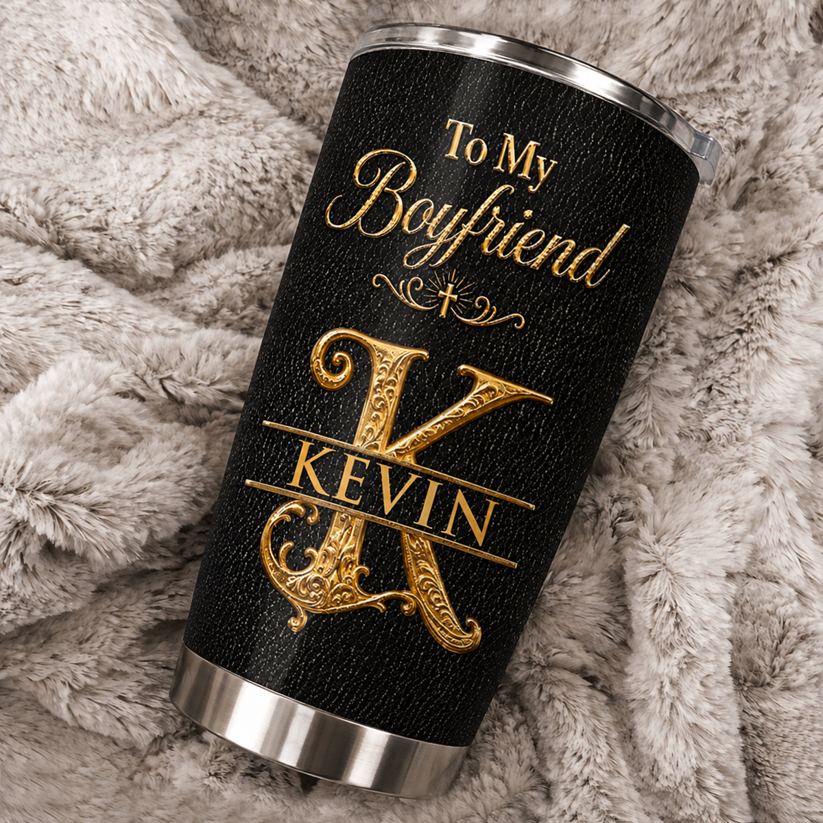 Never Forget That I Love You My Husband | Personalized Stainless Steel Tumbler