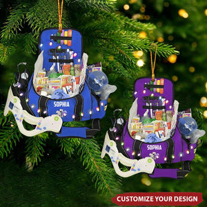 EMT Bag Ornament - Personalized Ornament - Christmas Gift For EMT Workers Acrylic Ornament