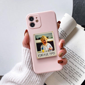 Personalized 30th Birthday Phone Grip, Custom Photo Vintage 1995, Custom Year Birthday Phone Accessory, 30th Birthday Gift