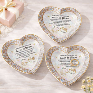 Having You In My Life Is My Greatest Blessing - Personalized Jewelry Dish - Gift For Aunt, Mother's Day Gift