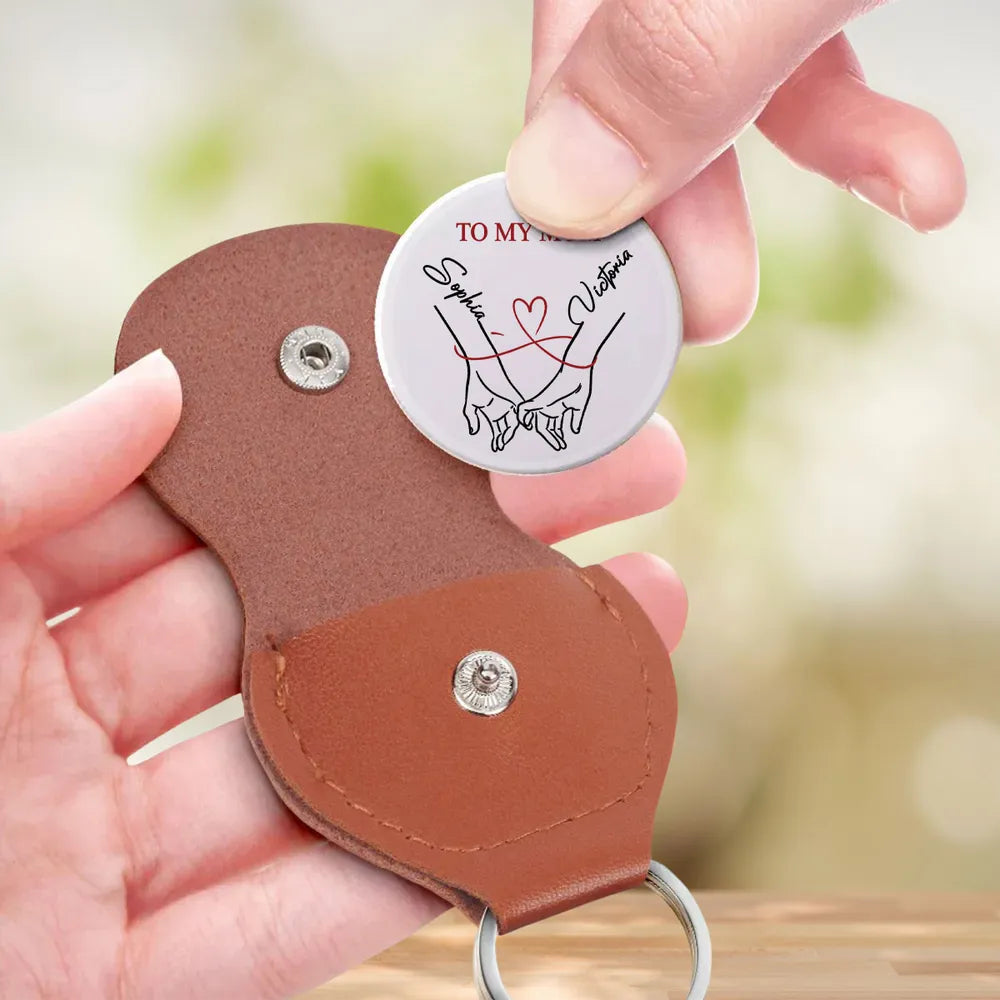 To My Mom I Love You For My Whole Life - Personalized Pocket Hug - Gift For Mom, Mother's Day Gift