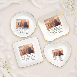 Personalized Maid of Honor Gift for Sister, Maid of Honor Ring Dish from Bride, Sister Wedding Gifts
