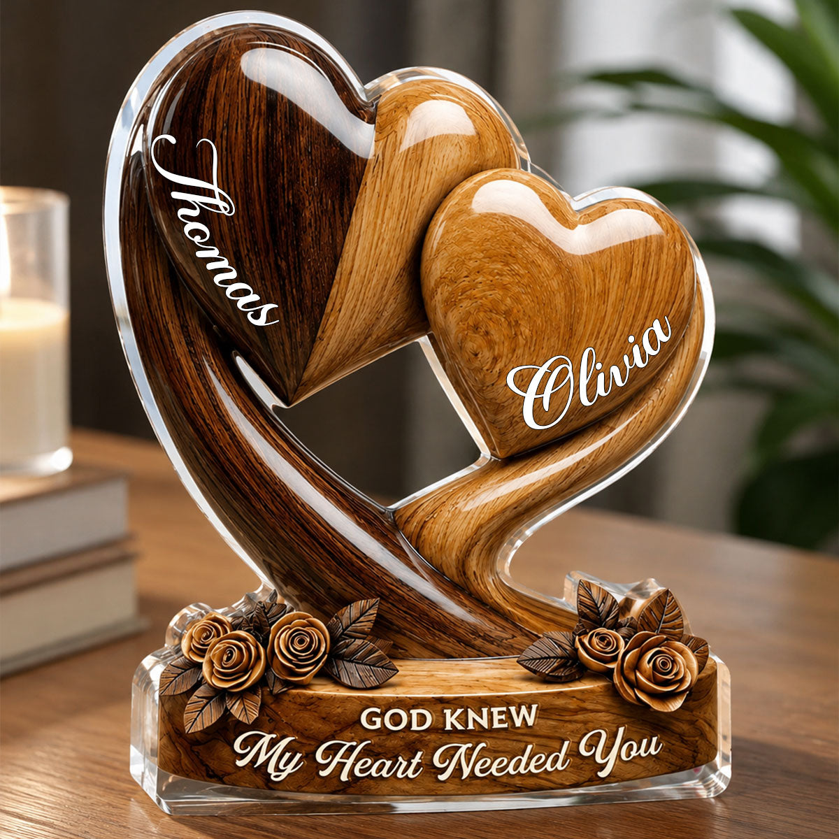 You And Me We Got This - Personalized Custom Shaped Acrylic Plaque