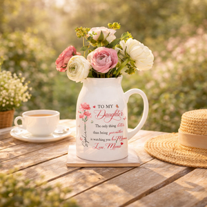 Personalized Mother's Day Flower Vase, The Only Thing Better Than Being Your Mother, New Mom Gift, Mother's Day Gift Mom, Gift for Daughter