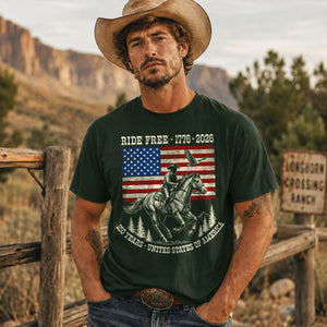 Ride Free 1776 2026 - 250 Years United States of America Shirt
