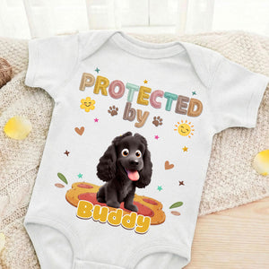 Protected By Dog - Personalized Custom Baby Onesie 3_d6e2b5ed-5158-4773-9691-d5b04a7e54bd.jpg