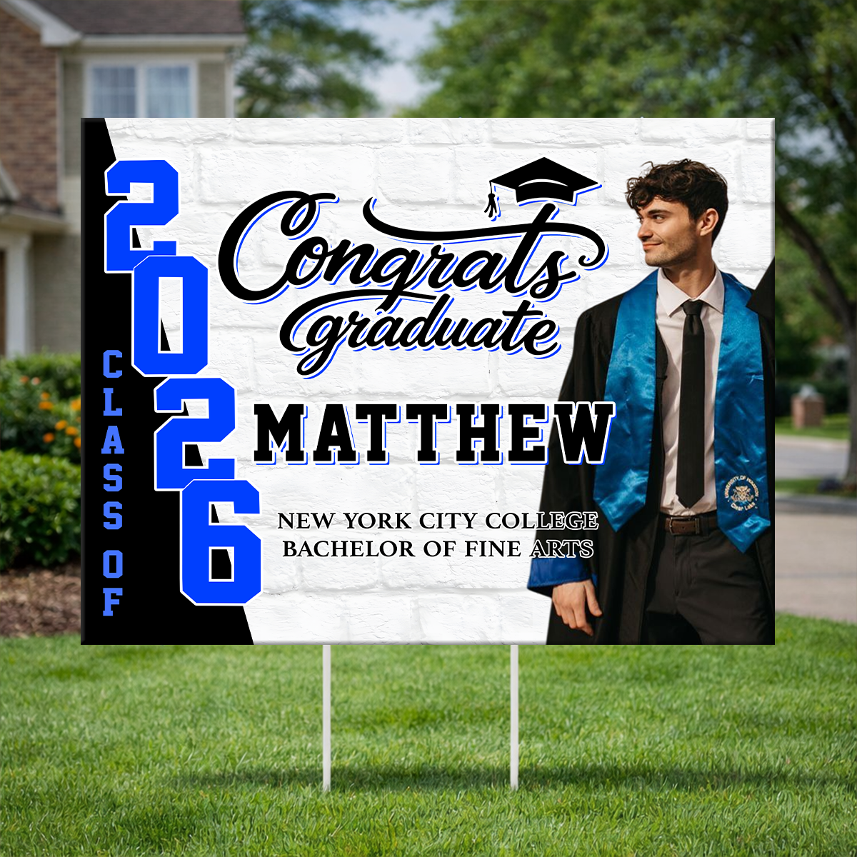 Modern Graduation Yard Sign - Class of 2026 Lawn Sign 3_d9c26319-806f-49b8-8812-447e1a9e2f0b.png