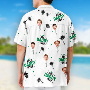 Best Dad Papa Ever Fun And Faces - Personalized Hawaiian Shirt - Gift For Dad, Papa, Father's Day, Birthday Gift