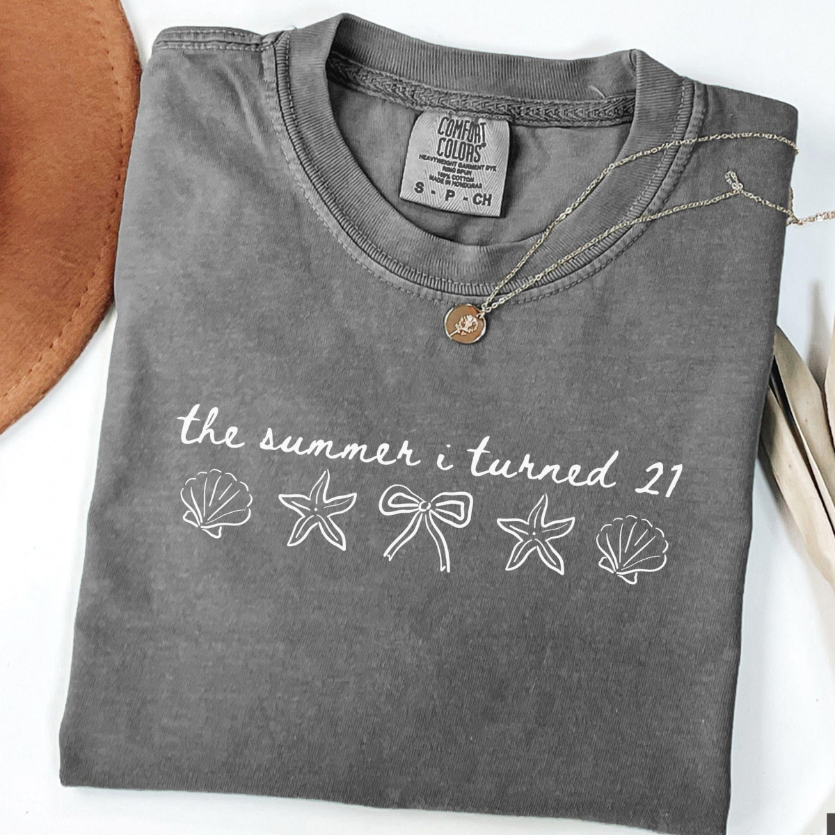 21st Birthday Shirt, The Summer I Turned 21 Shirt, 21st Birthday Gifts for Her, Beach Birthday Shirt