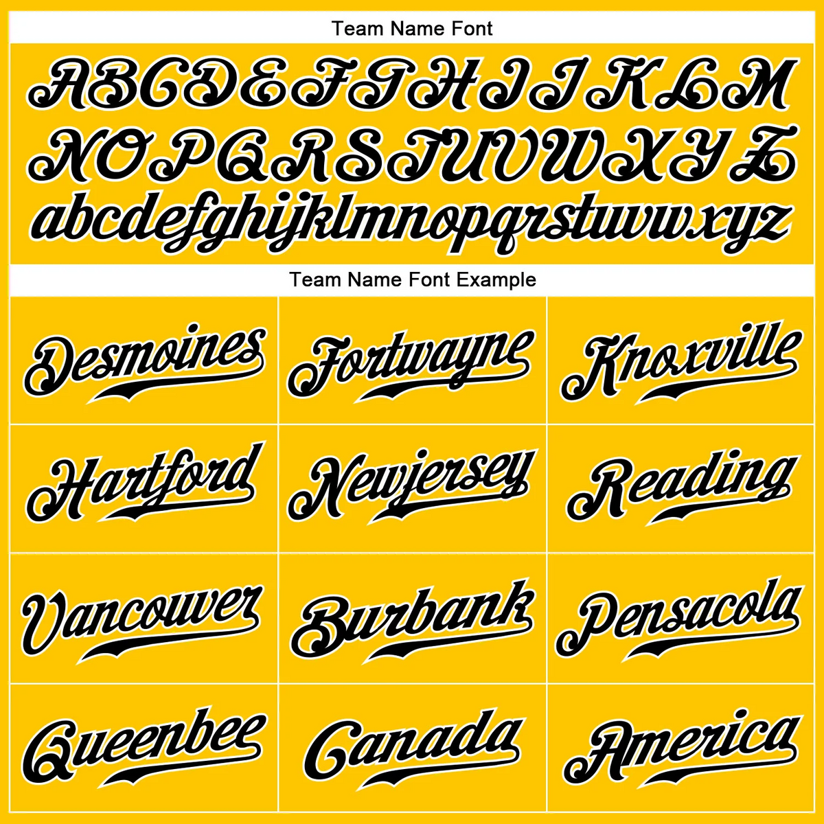 Custom Yellow Black Pinstripe Black-White Authentic Baseball Jersey