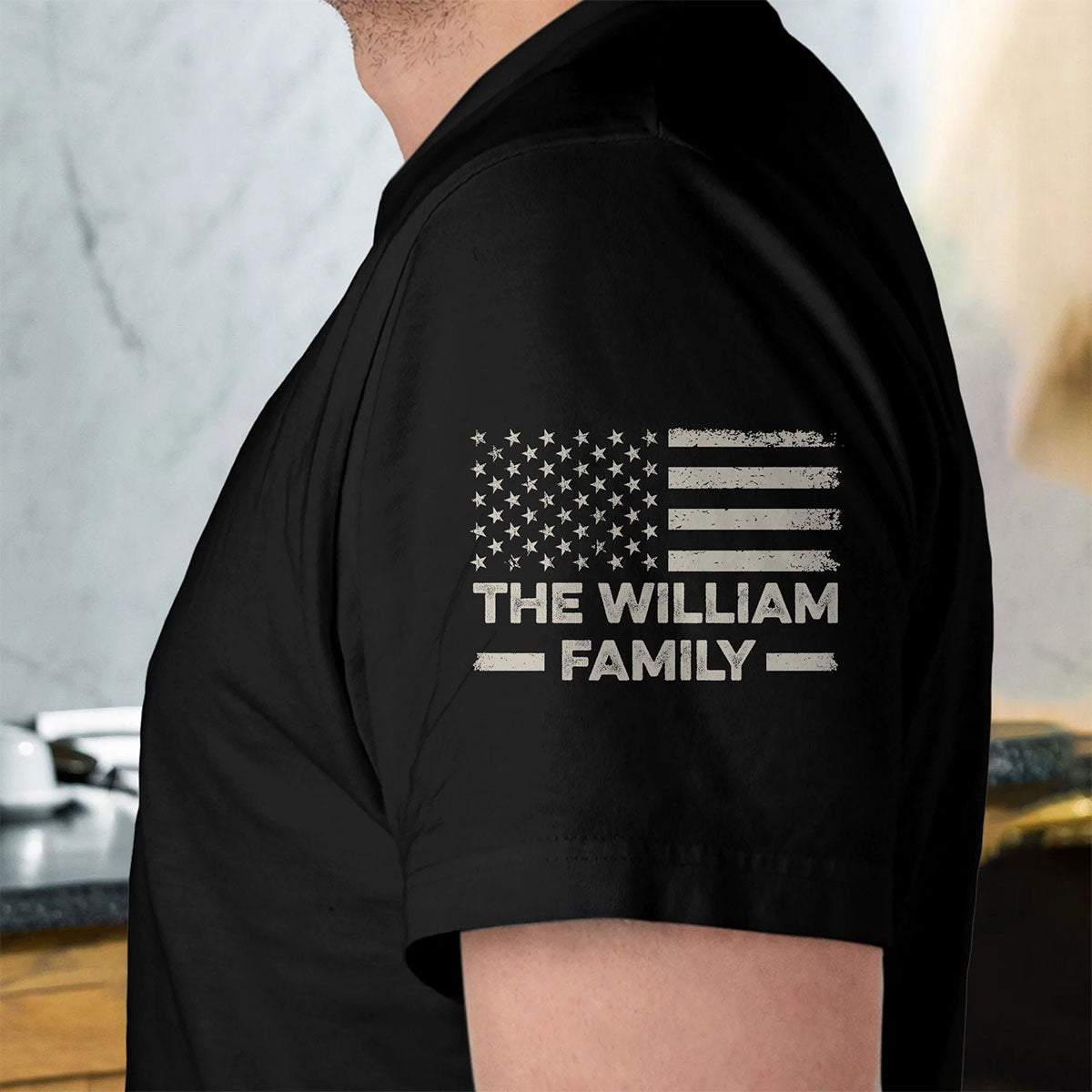 Legend Husband Dad And Grandpa - Custom Family Name Personalized T-shirt