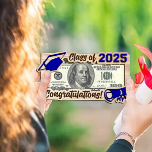 Graduation Money Holder, Perfect for Cash Gifts & Cards, Money Holder for Graduation, Ideal for Celebration Gifts