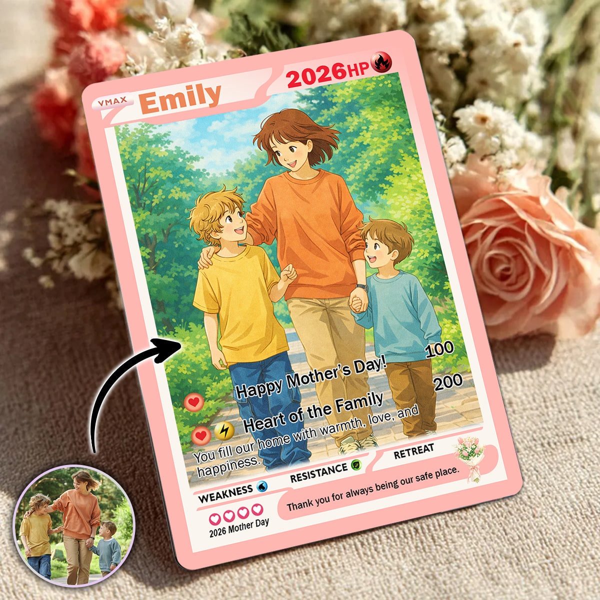 Custom Mom & Daughter Trading Card Mother s Day Gift 3_eebda363-3778-4e22-be7d-b9a942cf690a.jpg