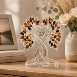 Tree of Love Keepsake - Personalized Acrylic Block