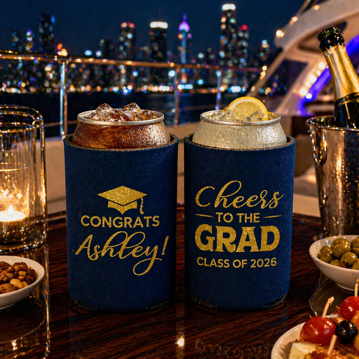 Graduation Party Favors, Graduation Can Cooler, Grad Gifts, College Graduation Favors, Class of 2026 Gift, Cheers to the Graduate