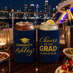 Graduation Party Favors, Graduation Can Cooler, Grad Gifts, College Graduation Favors, Class of 2026 Gift, Cheers to the Graduate