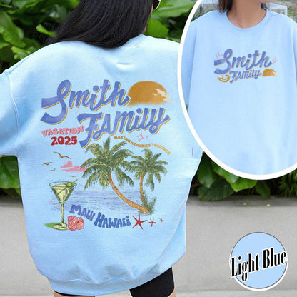 Custom Family Vacation 2025 Shirt, Making Memories Together Family Matching Shirt, Custom Family Beach Trip Shirt, Summer Family Shirt