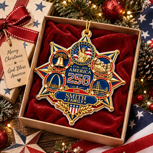 Proud Since Seventeen Seventy Six - Real 3D Raised Ornament