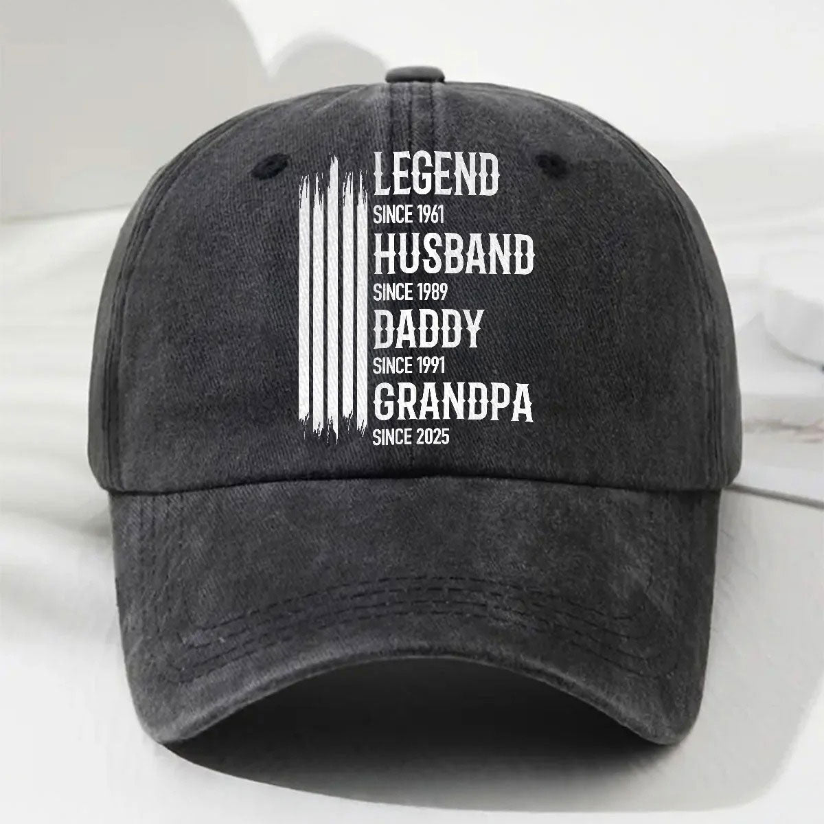 The Original Legend - Personalized Custom Vintage Embroidered Cap