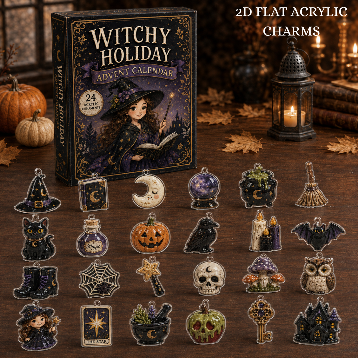 Witchy Magic Advent Calendar 2026 - 24-Day Festive Countdown, Acrylic Charms Blind Box - Gift For Halloween Lovers 3a010851-51b8-4ec1-b2db-f2d0c70a46b3-with-text.png