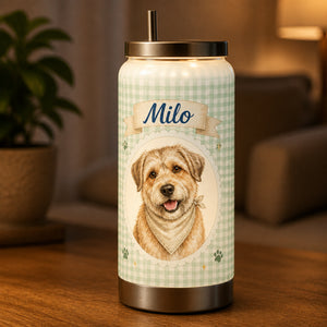 Custom Pet Portrait Gingham Kitchen Towel with Name - Personalized Bottle Lamp 3a3b97a7-b5f6-4cf2-9e8b-20edf110bb16.jpg