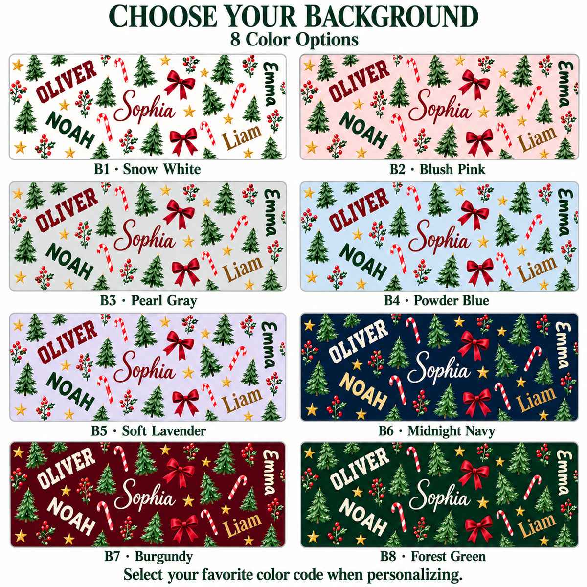 Personalized Grandma and Grandpa Christmas Pajama Pants – Custom Grandkids Names, Christmas Tree and Bow Print, Holiday Gift for Grandparents 3a5e89e3-4c86-4d49-b6ed-954916400c51-Personalized-Christmas-Pajama-Color-Options.png