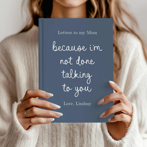 Letters to My Mom Grief Journal, Personalized Loss of Mother Gift, Custom Notebook Memorial Keepsake In Loving Memory Hardcover 3a94fef6-5aa6-4eba-b104-6560575c85da-1.jpg