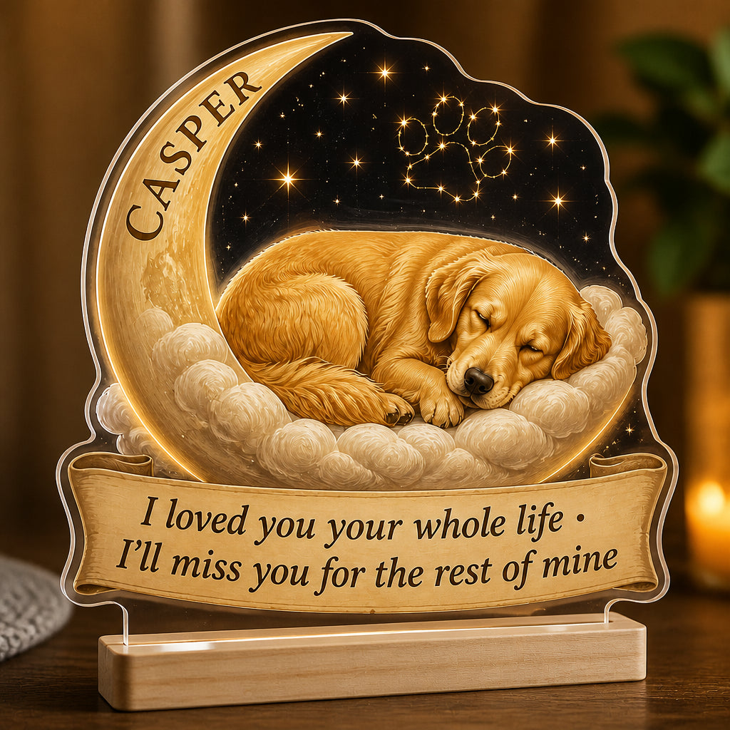Custom Pet Memorial Standee – Photo-To-Art with Name - Personalized Acrylic Custom shape Standing 1 layer (FS) 3aaab494-0db6-475d-a59f-600abc023687.jpg