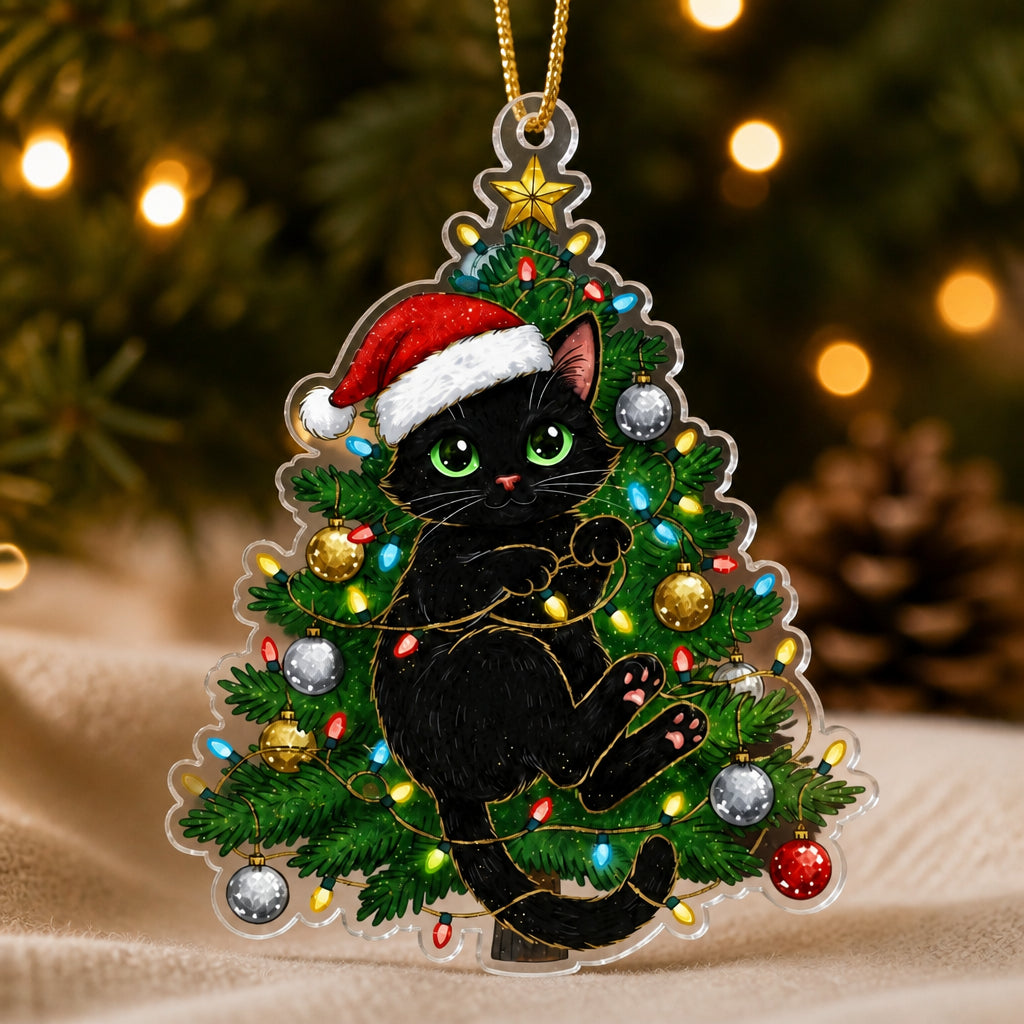 Custom Pet Portrait Christmas Lights Acrylic Ornament - Personalized Transparent Acrylic Ornament 3ab63b93-dff9-463c-a612-2fd971f215d8.jpg