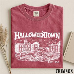 Halloweentown Comfort Colors Shirt, Spooky Town Graphic Tee, Haunted Retro Humor Top, October Halloween Gift Shirt for Seasonal Lovers 3ac49d7f-b135-40d4-97bd-f16641868e07-6_converted.png
