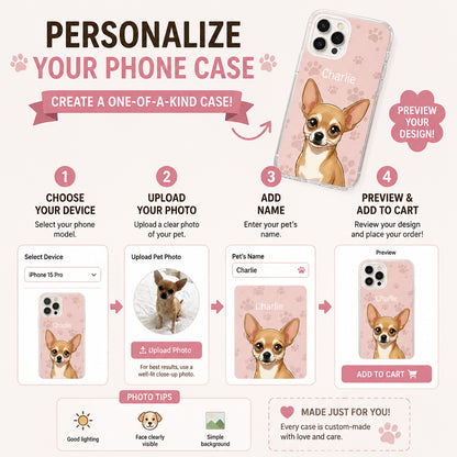 Custom Pet Portrait Phone Case – Modern Medallion - Personalized Phonecase 3aee7e5b-a8de-40d3-8c62-b1cb10158b18.jpg