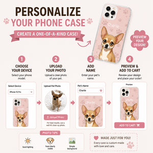 Custom Pet Portrait Phone Case – Modern Medallion - Personalized Phonecase 3aee7e5b-a8de-40d3-8c62-b1cb10158b18.jpg