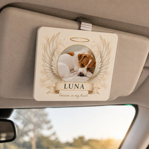 Angel Wings Pet Memorial Car Visor Clip – Photo + Name - Personalized Car Visor Clip 3b0d12aa-5eb6-4be8-84c2-b6b8ffde3daa.jpg