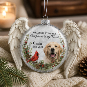 Pet Memorial Photo Bauble Ornament – “No longer by my side” - Personalized Bauble Ornament 3b13ffab-77a9-4e27-993d-e537c361ef06.jpg