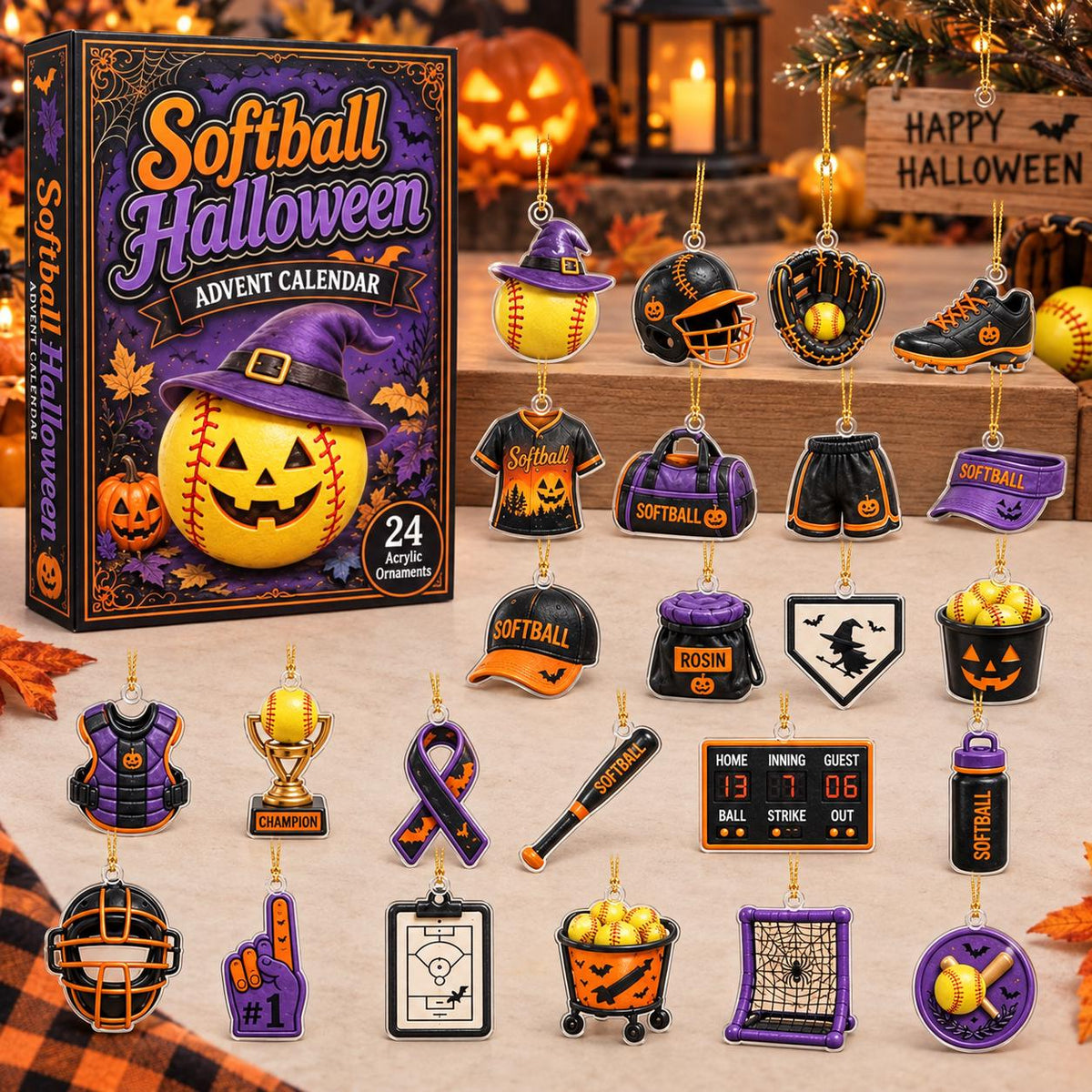 Softball Advent Calendar, Halloween Sports Advent Calendar 2026, 24 Softball Christmas Ornaments, Softball Gifts, Team Gift for Players 3b38b1cf-e479-41c8-ae4e-4b0cfa132551-il_fullxfull.8557505367_n1oz.jpg
