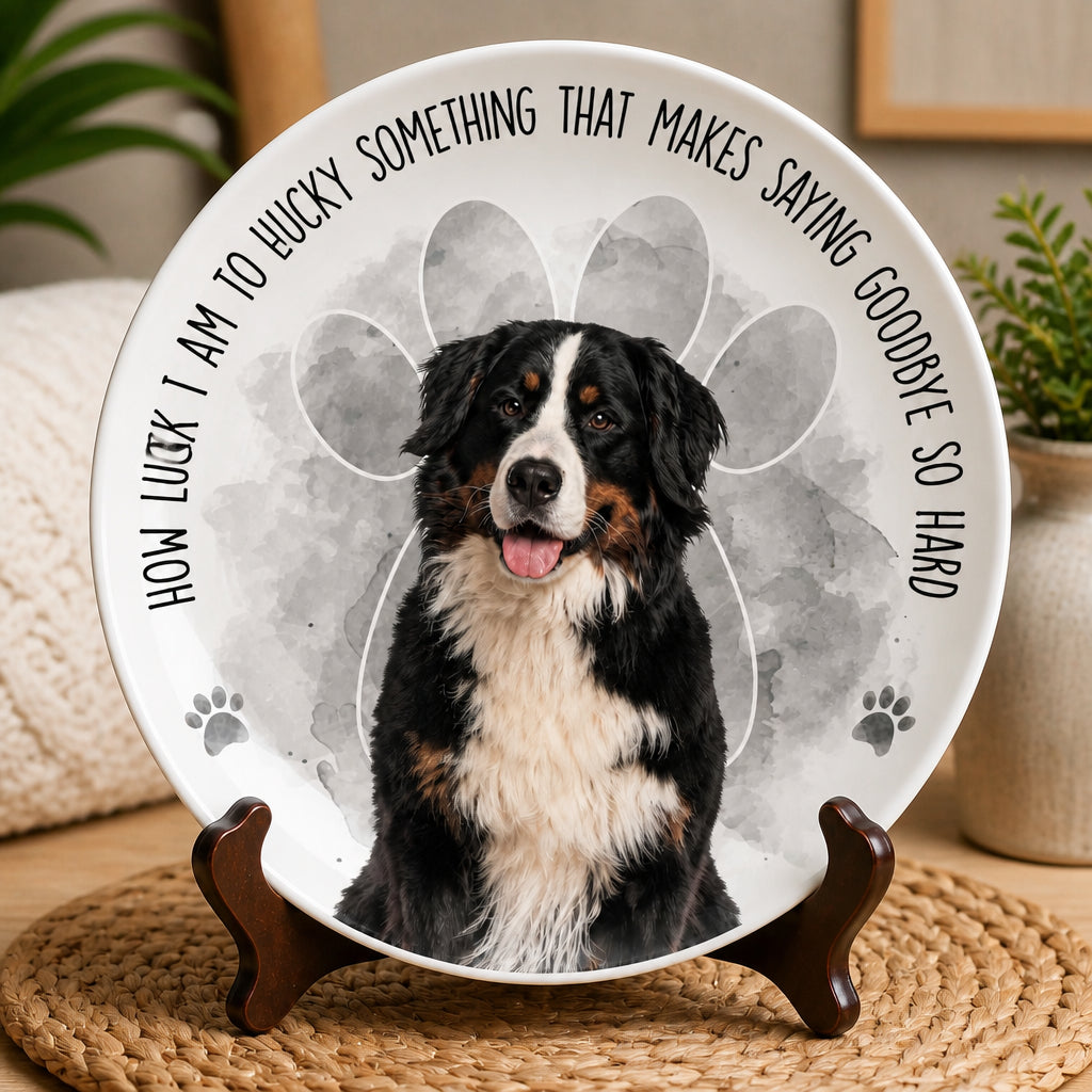 Pet Memorial Photo Plate – "How Lucky I Am" - Personalized Personalized Ceramic Plate 3b3c44ad-b92d-47c7-afc0-1b96cd3fa1cc.jpg