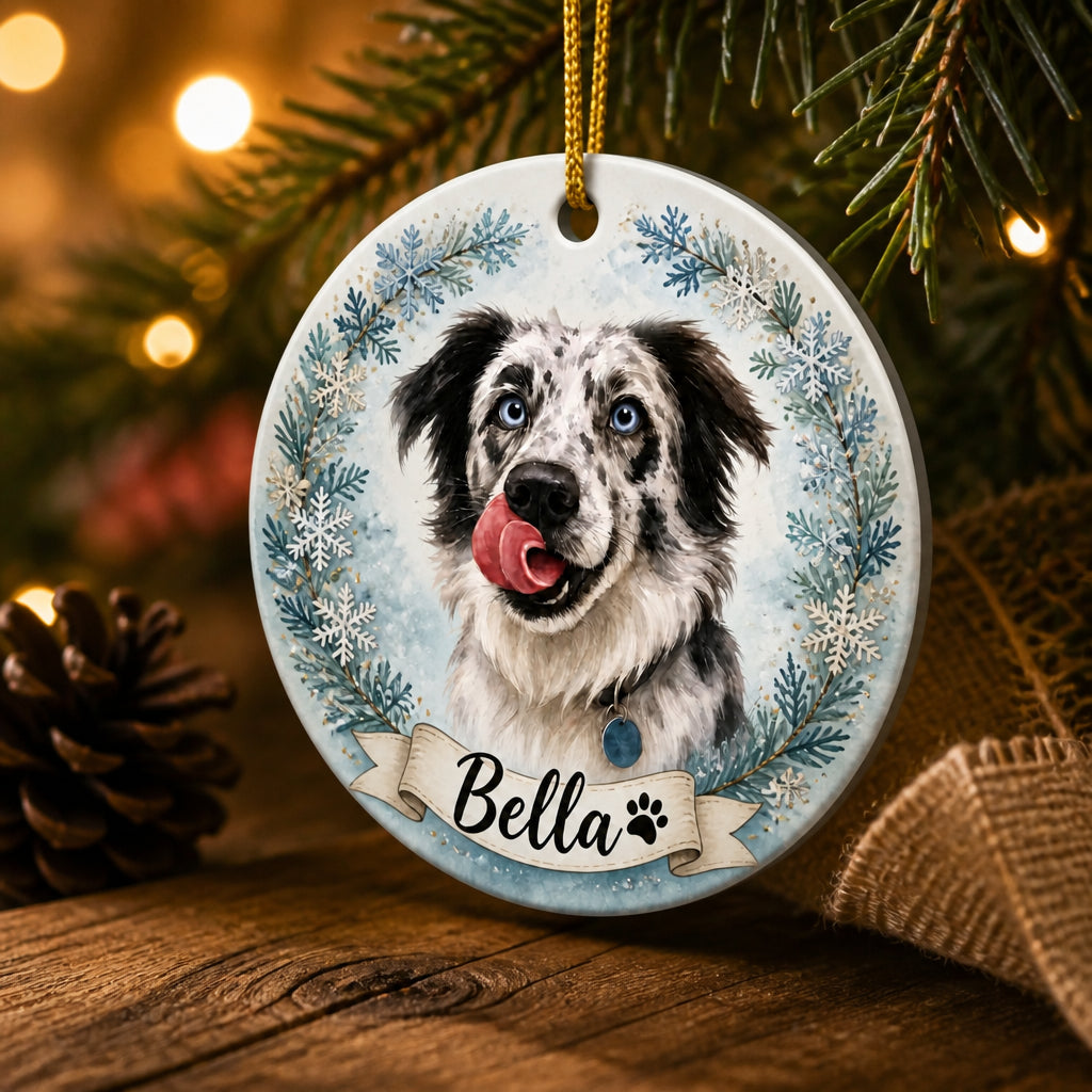 Custom Pet Portrait Name Ornament – Round Aluminum - Personalized Aluminum Ornament 3b57b324-7db8-4ee2-9531-ff530b8626fe.jpg
