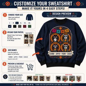 Sugar Skull Pets Crewneck Sweatshirt — Custom Pet Names - Personalized Sweatshirt 3b5f5301-201e-4d09-8019-e7046bb4ac5f.jpg