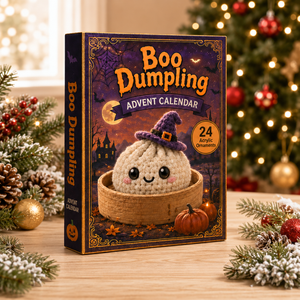 Boo Dumpling Halloween Advent Calendar 2026 - 24-Day Festive Countdown, Acrylic Charms Blind Box - Gift For Crochet Lovers 3b8e15ee-c062-41c2-b565-f2cfc902b005-boo-dumpling-box.png
