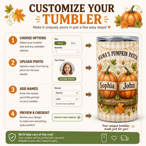 Mama's Pumpkin Patch Personalized Tumbler – 2 Names - Personalized Tumbler 3b976125-ec05-499a-b322-180d3c950dd0.jpg